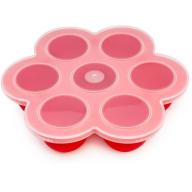 Sorbus 7 Cup Silicone Multi-Portions Baby Food Container Tray, Great for Storing Homemade Baby Food, Non-Stick, Easy to Clean, Oven, Microwave, Dishwasher and Freezer safe