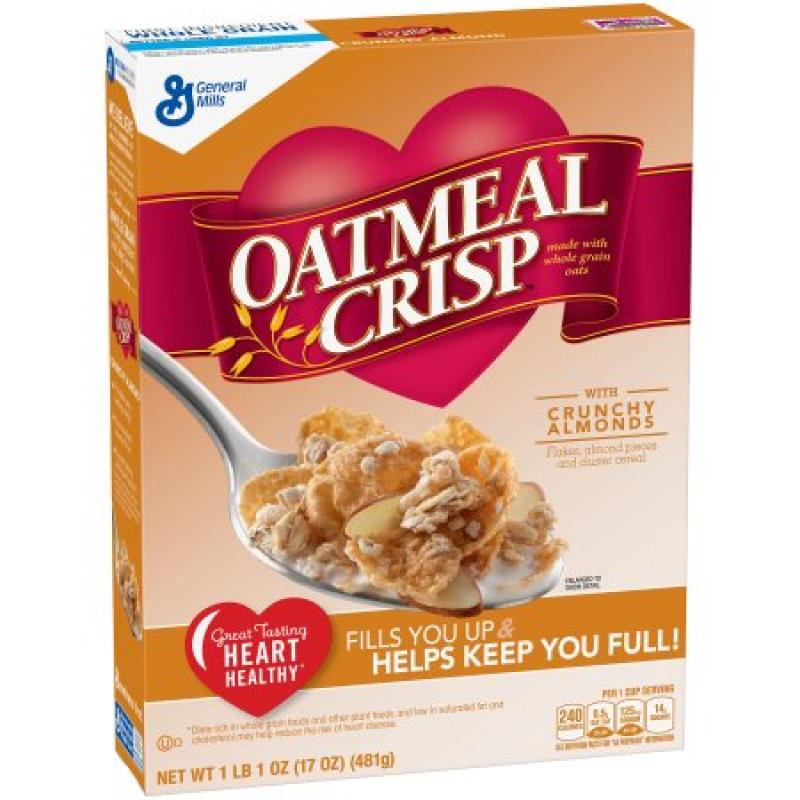 Oatmeal Crisp™ Cereal Crunchy Almond 17 oz Box