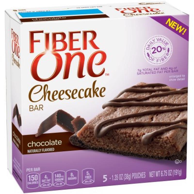 Fiber One­™ Chocolate Cheesecake Bars 5-1.35 oz. Wrappers