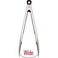 Professional 12" Dual Position Tongs, Stainless Steel