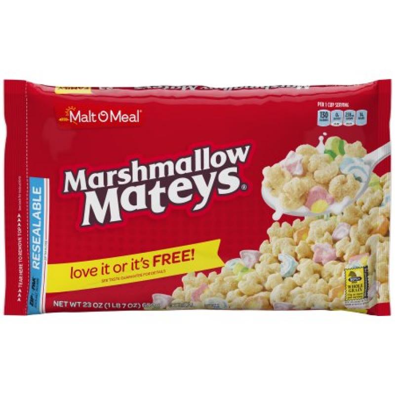 Malt-O-Meal® Marshmallow Mateys® Cereal 23 oz. ZIP-PAK®