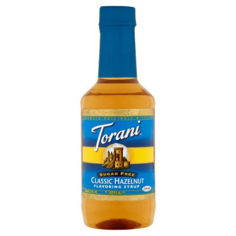 Torani Flavoring Syrup Classic Hazelnut Sugar Free, 12.2 FL OZ