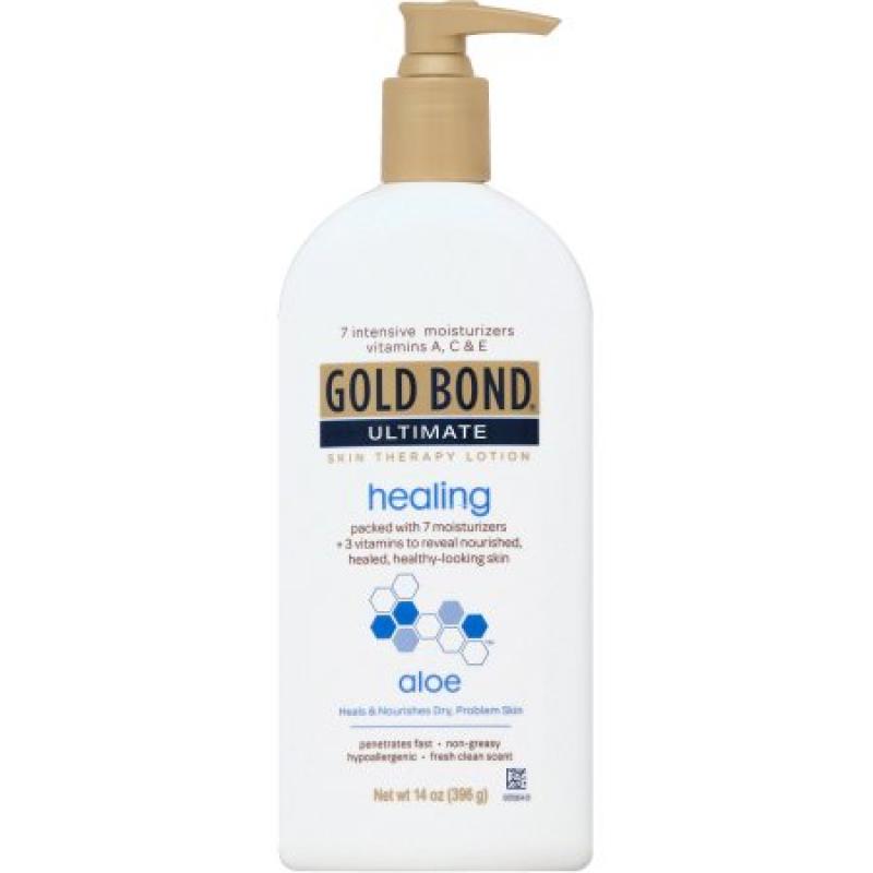 Gold Bond Ultimate Healing Skin Therapy Lotion with Aloe, 14 oz