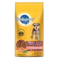 PEDIGREE Small Dog Healthy Longevity Grilled Salmon, Rice and Vegetable Flavor Dog Food 3.5 Pounds