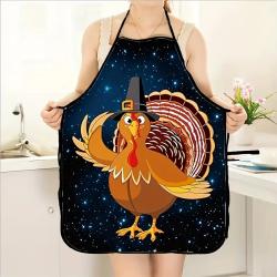 2pcs Thanksgiving Kitchen Towel Set - Pumpkin & Turkey Design, Ultra-Soft Microfiber, Highly Absorbent Dish Cloths for Cooking & Baking Decor, 18x28 Inches