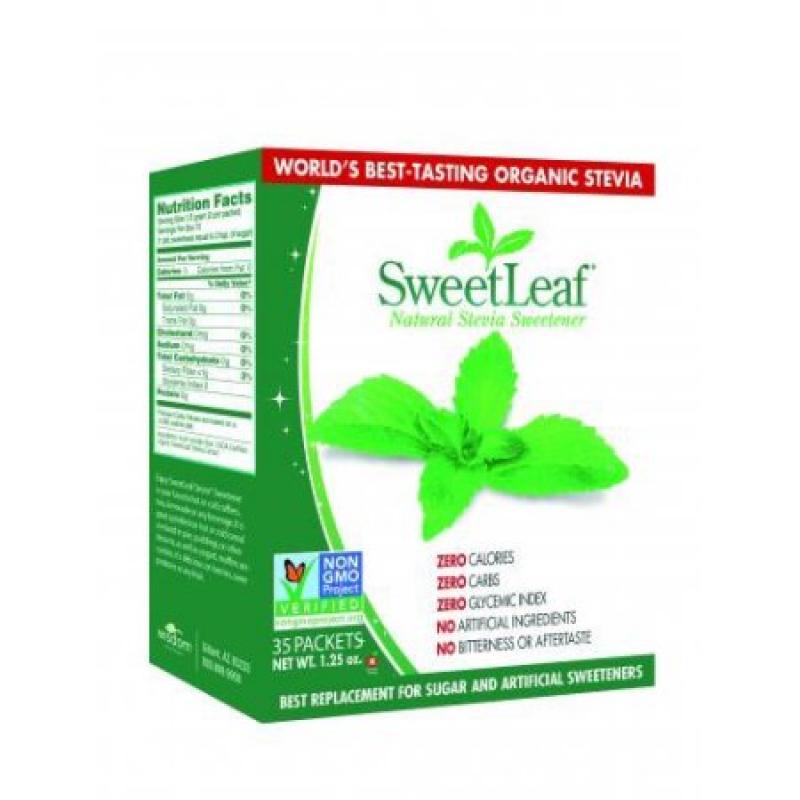 SweetLeaf 100% Natural Stevia Sweetener, 1.25 OZ