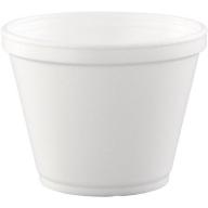 Dart Foam 12 Oz Food Containers, White, 25 count, (Pack of 20)