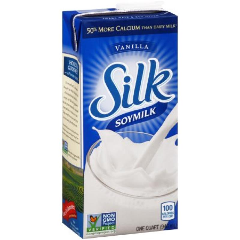 Silk Vanilla Soymilk 32 fl. oz. Carton