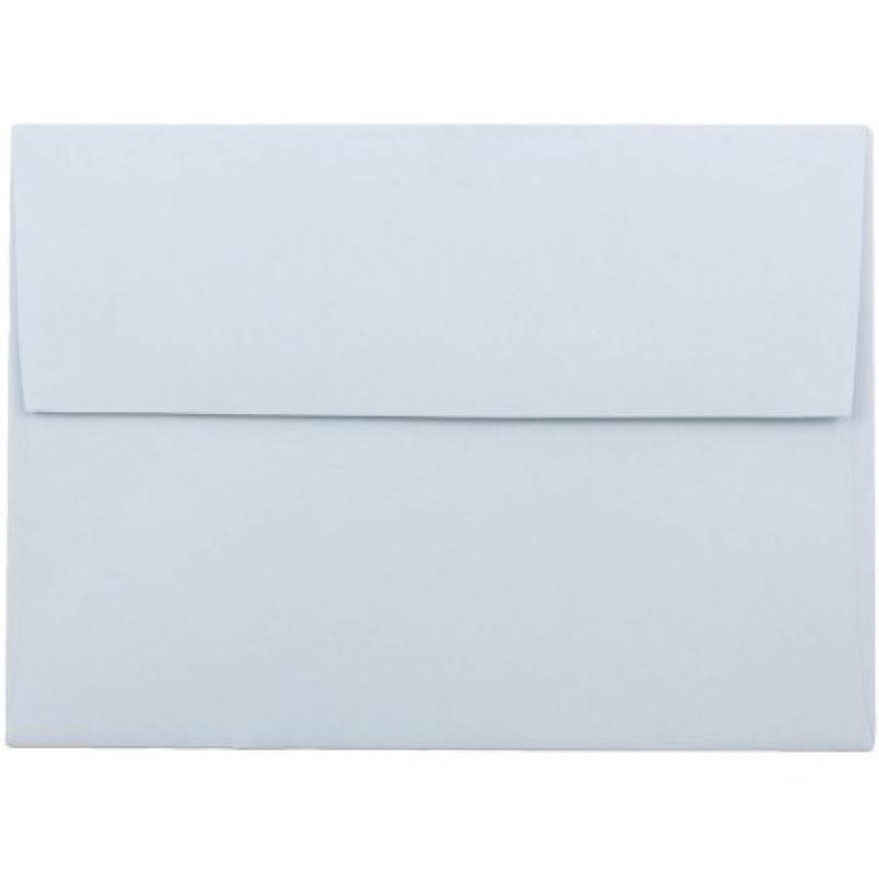A7 (5 1/4" x 7-1/4") Recycled Paper Invitation Envelope, Light Baby Blue, 25pk