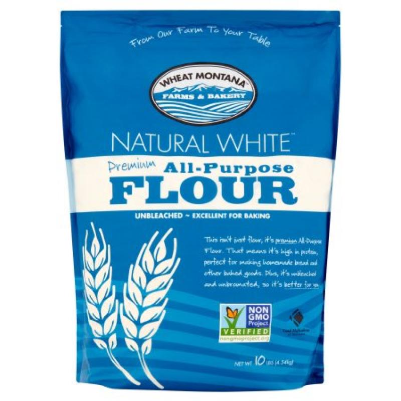 Wheat Montana Natural White All-Purpose Flour, 10 Lb