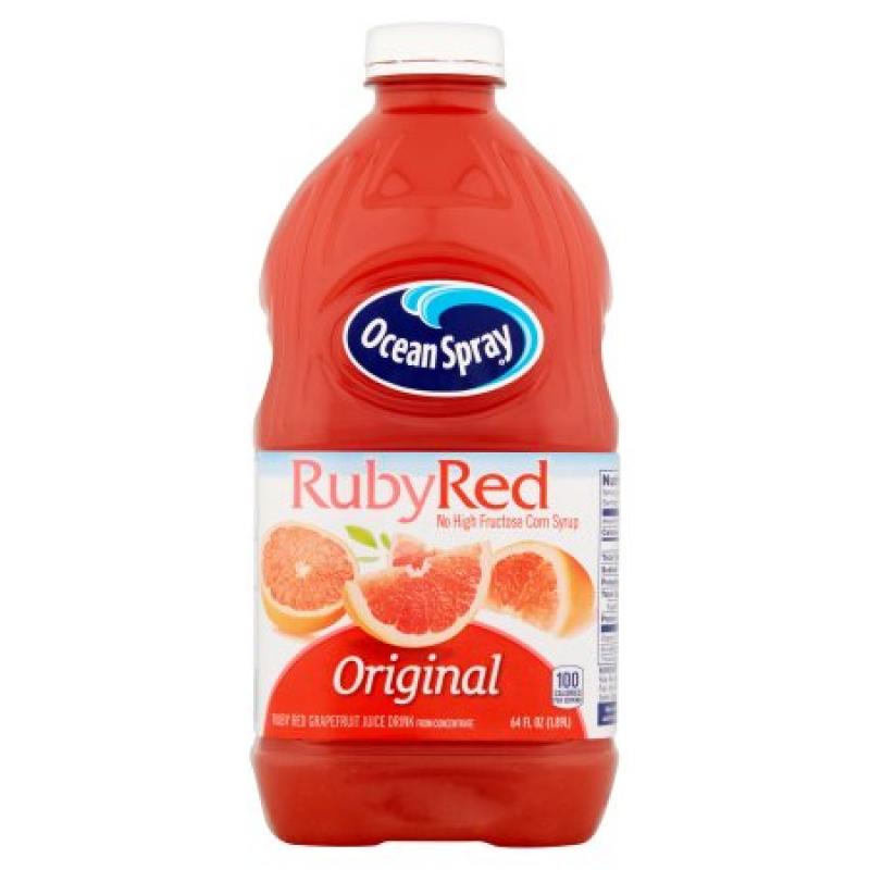 Ocean Spray Ruby Red Original Grapefruit Juice, 64.0 FL OZ