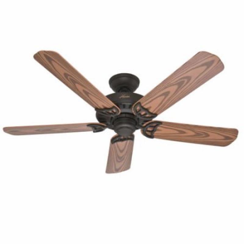 Hunter Bridgeport 52" Energy Star Rated Indoor / Outdoor Ceiling Fan - 5 Blades