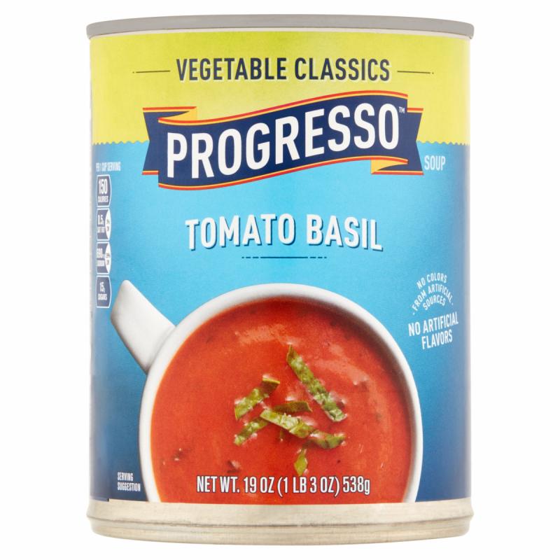 Progresso Vegetable Classics Tomato Basil Soup 19 oz Can