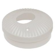 Vaulted Fan Ceiling Mount in White