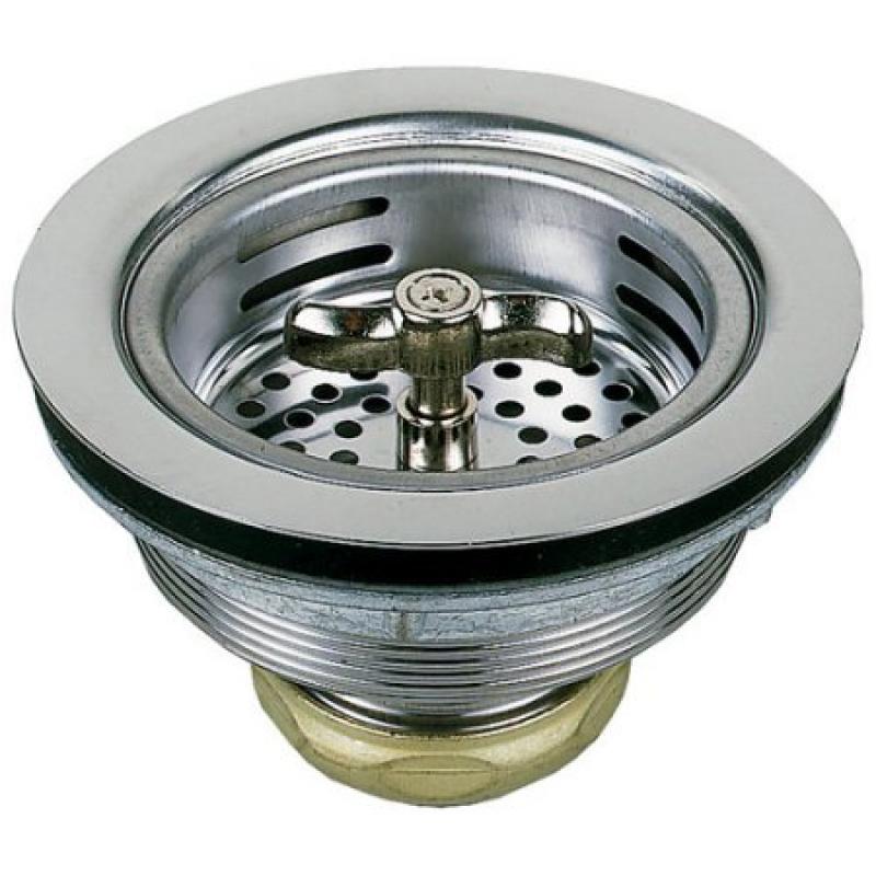 Plumb Craft Waxman 7636400N 3-1/2" Spin Lock Basket Sink Strainer Assembly