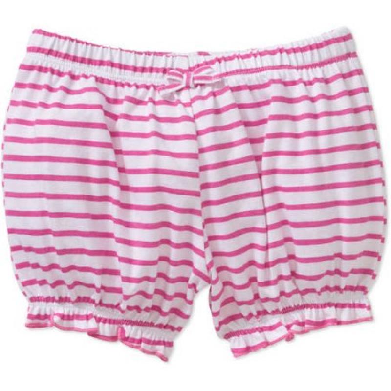 Mineville Newborn Baby Girl Mix-n-Match Ruffle Hem Stripe Bubble Shorts