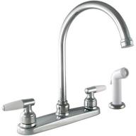 LDR 011 3950 Chrome Double Lever High Arc Kitchen Faucet