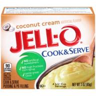 Jell-O Pudding & Pie Filling Cook & Serve Coconut Cream , 3 Oz