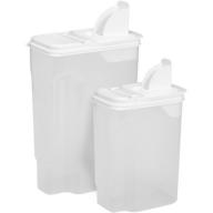2-Pack Buddeez Multi-Use Storage Dispensers with Pour Spouts