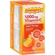 Emergen-C Dietary Supplement in Super Orange Flavor 30 Count