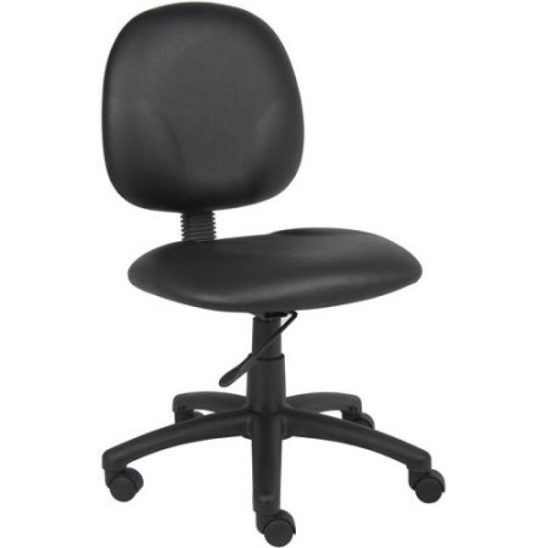 Boss Office Products Caressoft Diamond Task Chair, Black
