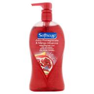 Softsoap Pomegranate & Mango Infusions Moisturizing Body Wash with Real Extracts, 32 oz