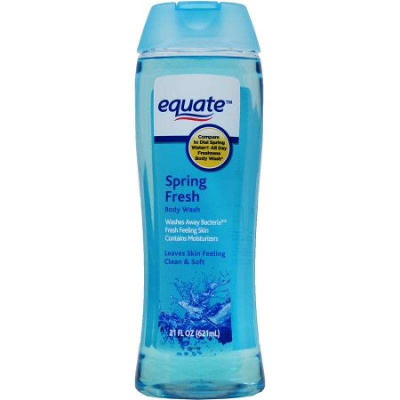 Equate Spring Fresh Body Wash, 21 fl oz