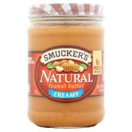 Smucker&#039;s Natural Peanut Butter Creamy, 16.0 OZ