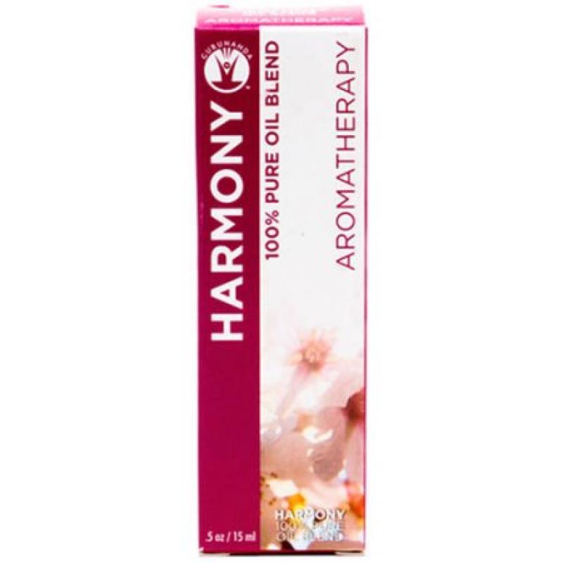 Gurunanda Harmony 100% Pure Essential Oil Blend, .5 oz