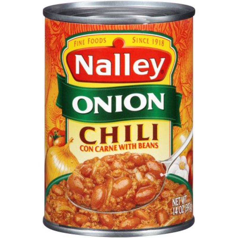 Nalley Walla Walla Onion Chili Con Carne With Beans, 15 oz