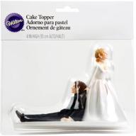 Wilton 4" Wedding Cake Topper, Now I Have You 115-101