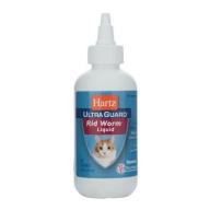 Hartz 14108 4 oz Ultra Guard Rid Worm Liquid