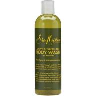 All-purpose ultra-moisturizing SheaMoisture Olive & Green Tea Body Wash gently cleanses and deeply hydrates skin. After bathing, you&#039;ll notice an increase in suppleness and smoothness. This anti-aging body wash helps prevent early signs of maturing a