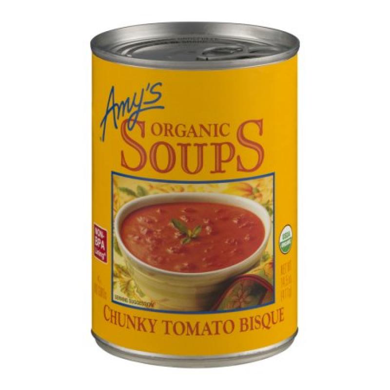 Amy&#039;s Organic Soups Chunky Tomato Bisque, 14.5 OZ
