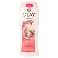 Olay Fresh Outlast Cooling White Strawberry & Mint Body Wash, 22 fl oz