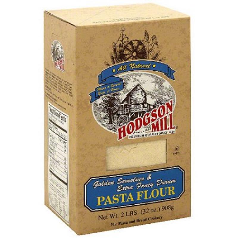 Hodgson Mill Golden Semolina & Extra Fancy Durum Pasta Flour, 2 lb (Pack of 6)