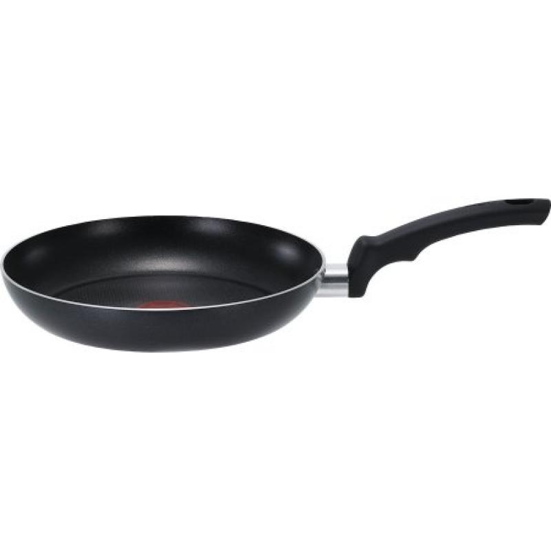T-fal, Soft Handles Nonstick, A81208, Dishwasher Safe Cookware, 12.5" Fry Pan, Black