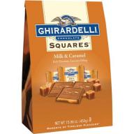 Ghirardelli Squares Milk Chocolate & Caramel, 15.9 oz