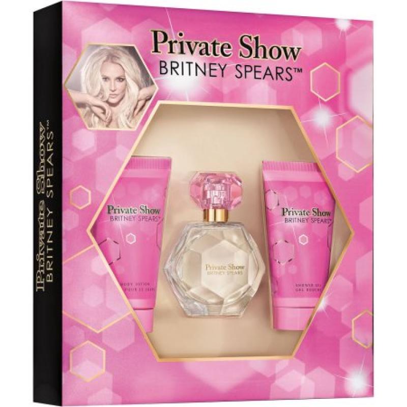 Britney Spears for Women Private Show Fragrance Gift Set, 3 pc