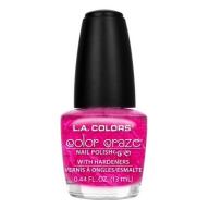 L.A. Colors Color Craze Nail Polish with Hardeners, Bam, 0.44 fl oz