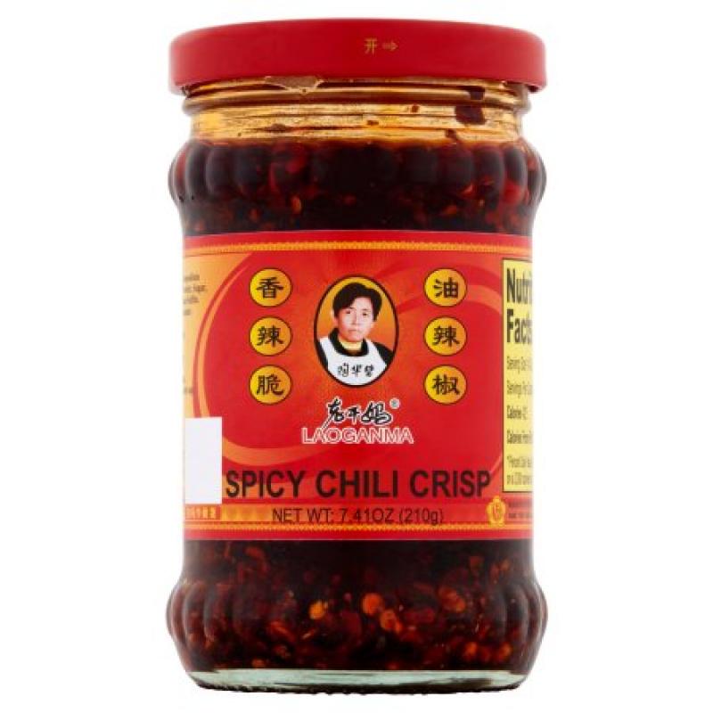 Laoganma Spicy Chili Crisp Sauce, 7.41 oz