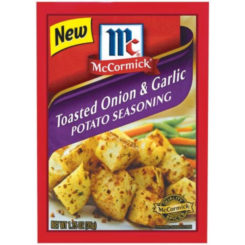 McCormick® Toasted Onion & Garlic Potato Seasoning Mix, 1.25 oz. Packet