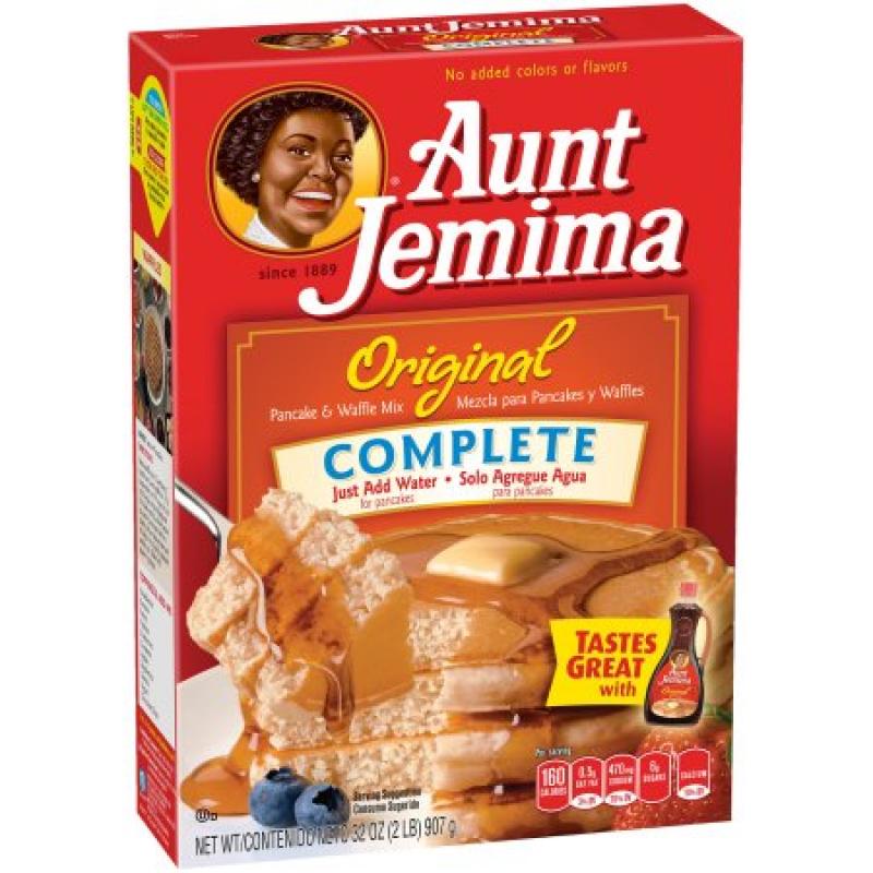 Aunt Jemima Original Complete Pancake & Waffle Mix, 32 oz
