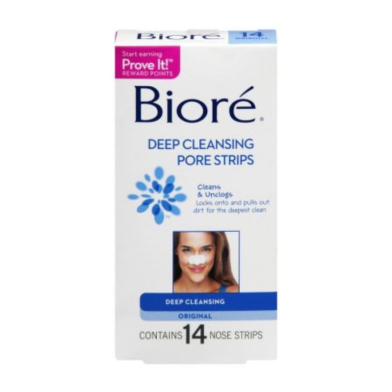 Biore Pore Strips Deep Cleansing Nose - 14 CT
