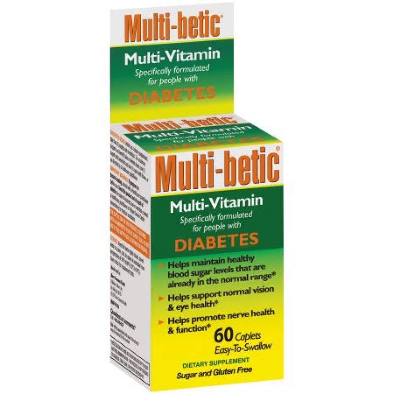 Multi-Betic: Dietary Supplement Multi-Vitamin Mineral Antioxidant, 60 Ct
