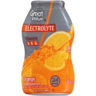 Great Value Electrolyte Orange Drink Enhancer, 1.62 fl oz