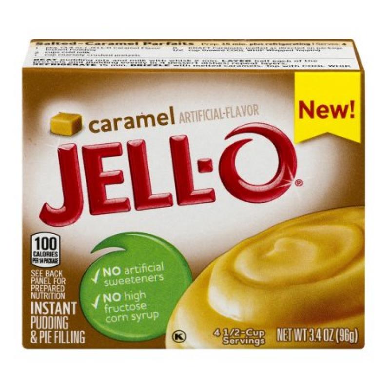 JELL-O Instant Pudding & Pie Filling Caramel, 3.4 Oz