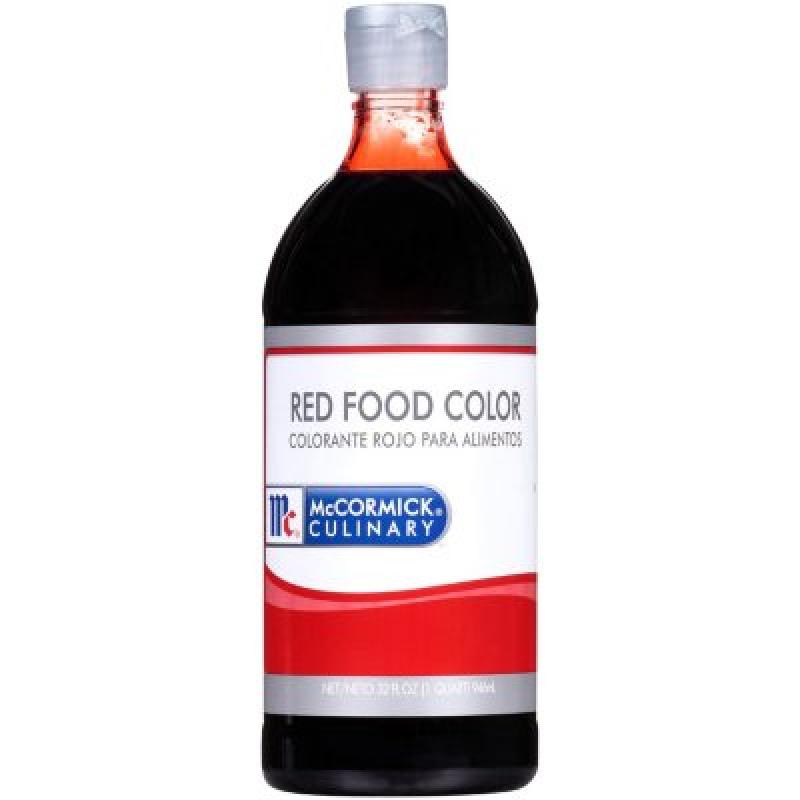 McCormick Culinary Red Food Color, 32 fl oz