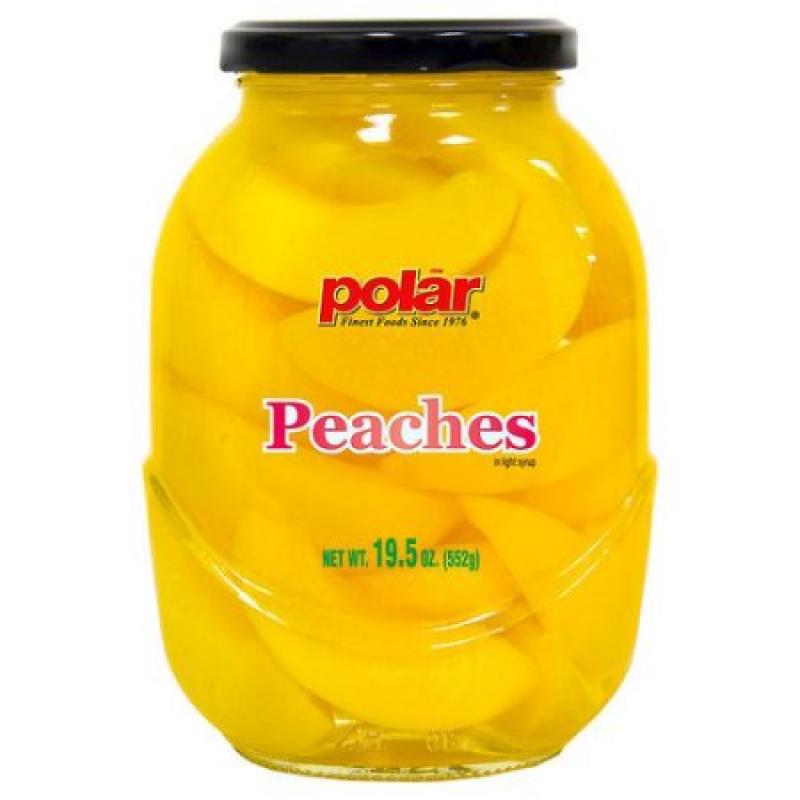 Polar Peaches in Light Syrup, 19.5 oz