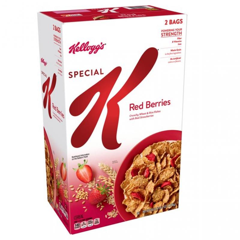 Kellogg&#039;s Special K Breakfast Cereal, Red Berries (38 oz.)